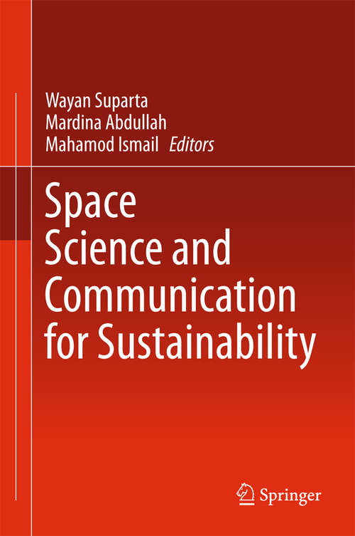 Book cover of Space Science and Communication for Sustainability