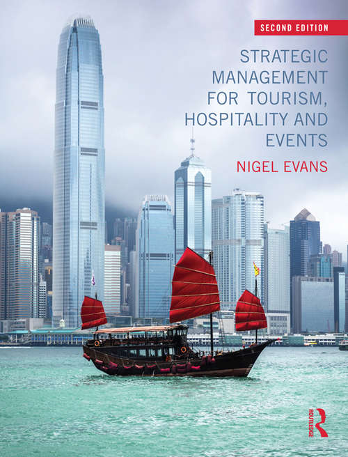 Book cover of Strategic Management for Tourism, Hospitality and Events