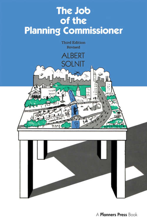 Book cover of Job of the Planning Commissioner