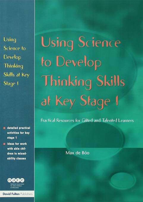 Book cover of Using Science to Develop Thinking Skills at KS1