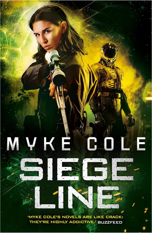 Book cover of Siege Line: An unputdownable action-packed military fantasy (Reawakening Trilogy #3)