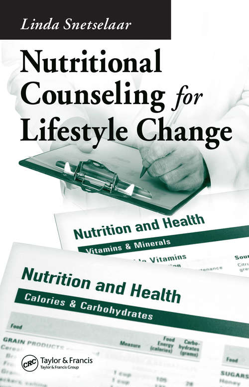 Book cover of Nutritional Counseling for Lifestyle Change