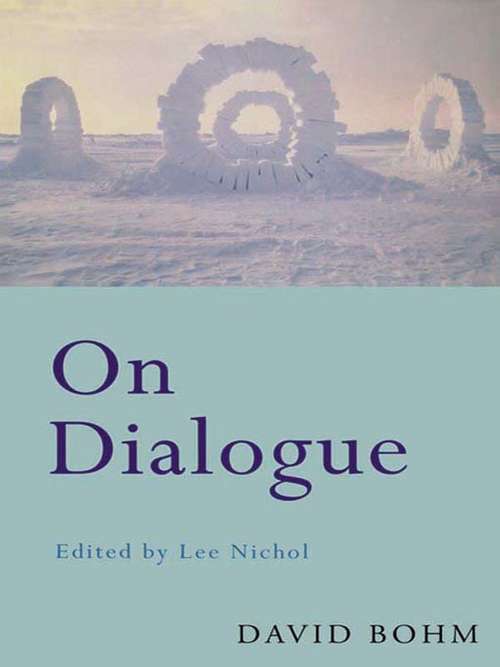 Book cover of On Dialogue