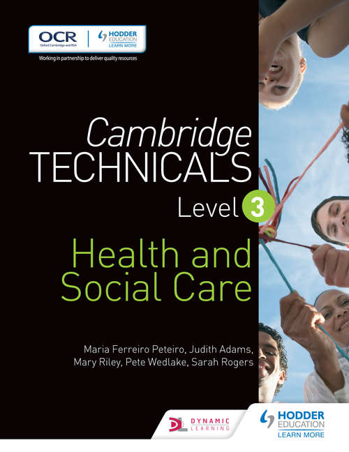 Book cover of Cambridge Technicals Level 3 Health and Social Care