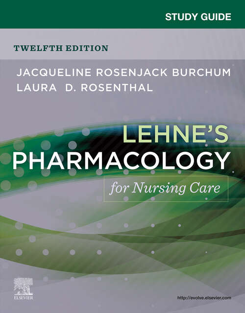 Book cover of Study Guide for Lehne's Pharmacology for Nursing Care - E-Book (11)