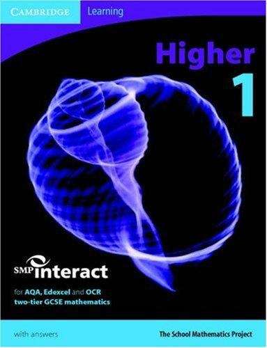 Book cover of SMP GCSE Interact 2-tier Higher 1 Pupil's Book: Level 1 (PDF)