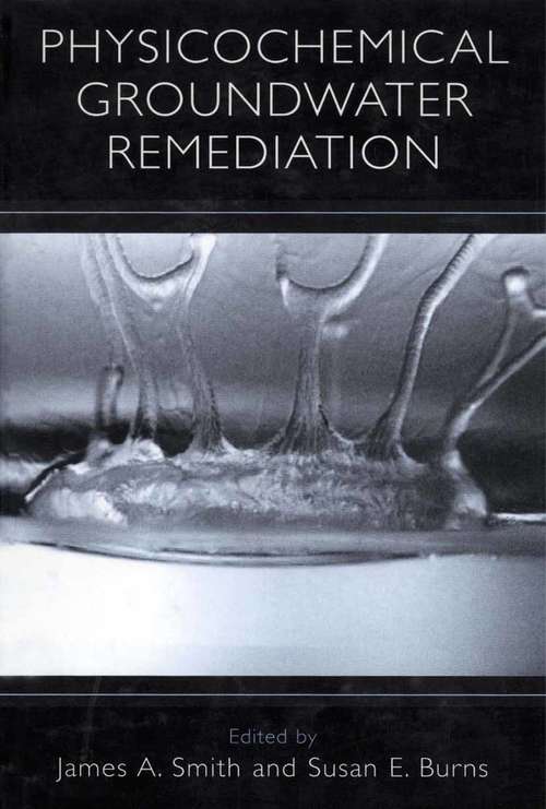 Book cover of Physicochemical Groundwater Remediation (2002) (Aids Prevention And Mental Health Ser.)