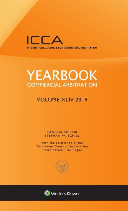 Book cover of Yearbook Commercial Arbitration, Volume XLIV (2019)