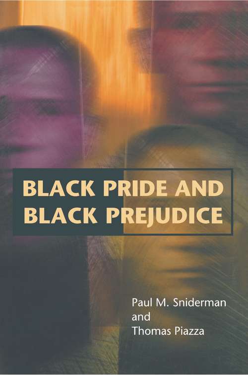Book cover of Black Pride and Black Prejudice
