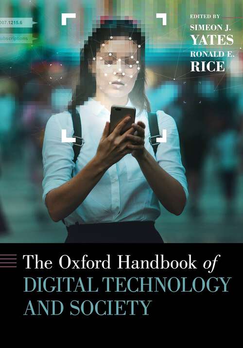 Book cover of The Oxford Handbook of Digital Technology and Society (Oxford Handbooks)
