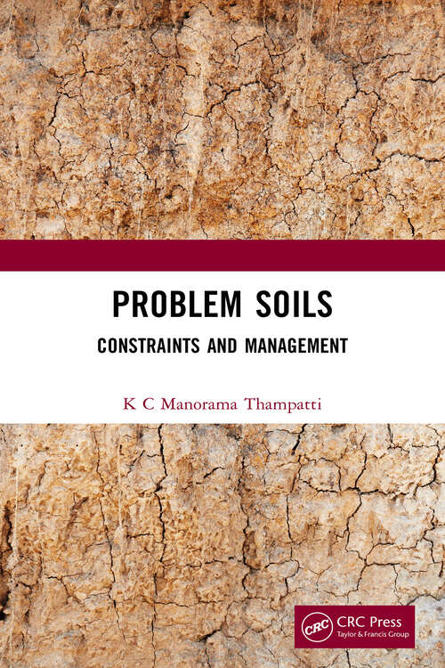 Book cover of Problem Soils: Constraints and Management