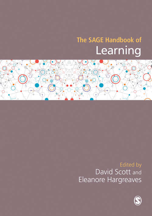 Book cover of The SAGE Handbook of Learning (PDF)