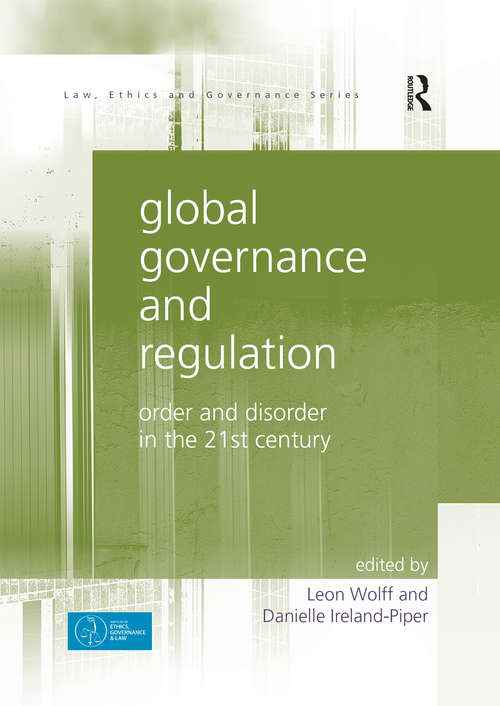Book cover of Order and Disorder in the 21st Century (Law, Ethics and Governance)