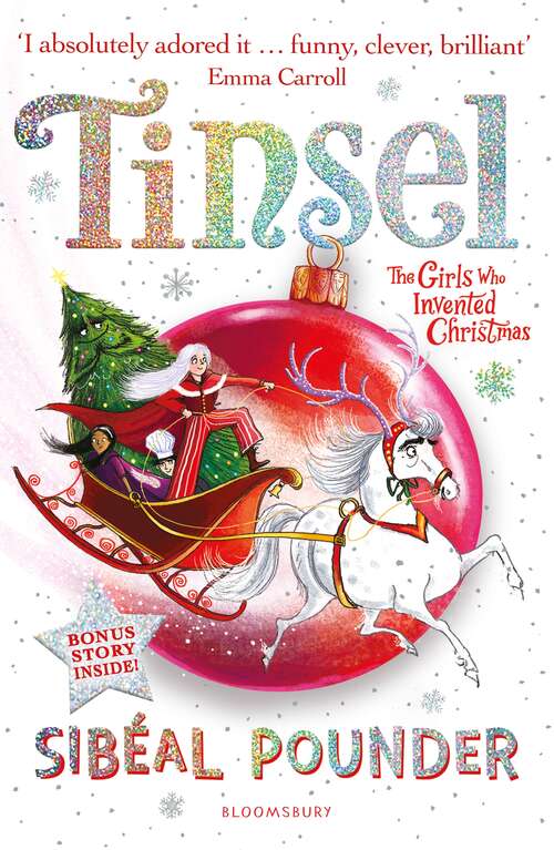 Book cover of Tinsel: The Girls Who Invented Christmas