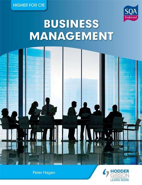 Book cover of Higher Business Management for CfE (PDF)