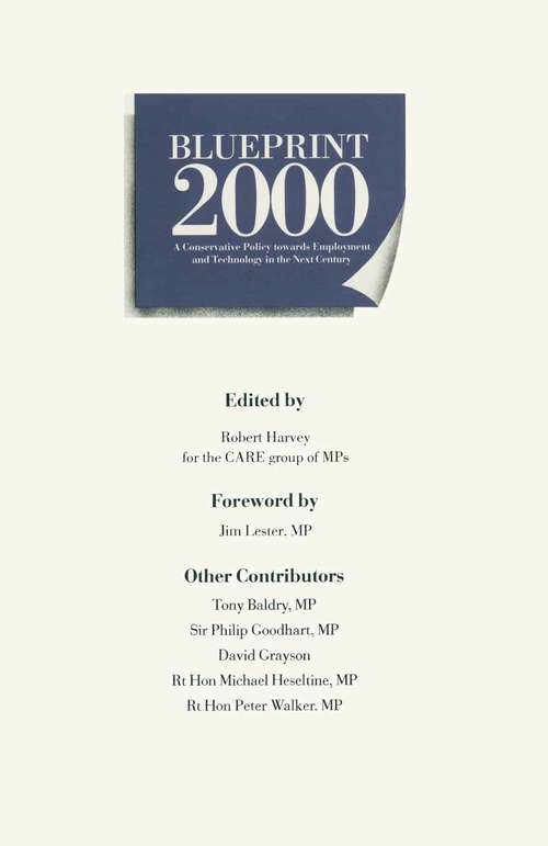 Book cover of Blueprint 2000 (1st ed. 1988)