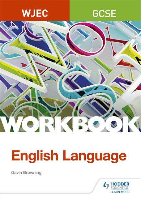 Book cover of WJEC GCSE English Language Workbook (PDF)