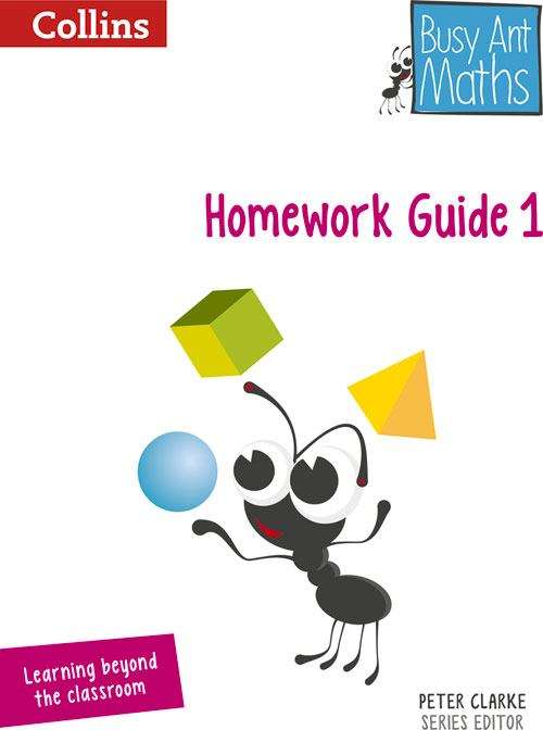 Book cover of Busy Ant Maths: Homework Guide 1 (PDF)