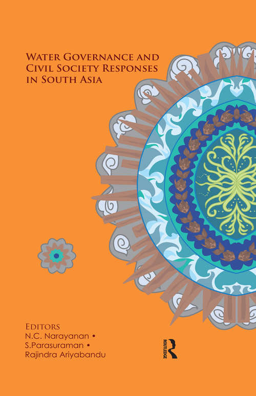 Book cover of Water Governance and Civil Society Responses in South Asia