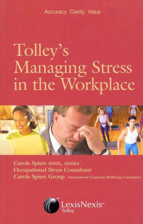 Book cover of Managing Stress In The Workplace (PDF)