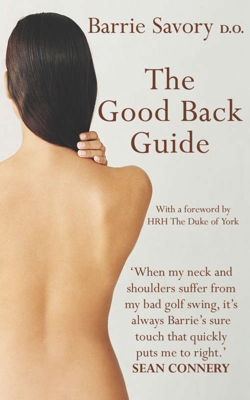 Book cover of The Good Back Guide