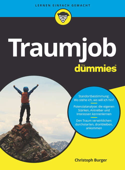 Book cover of Traumjob für Dummies (Für Dummies)