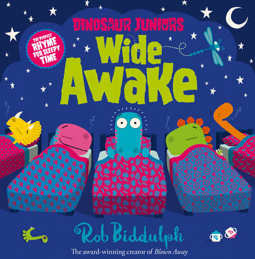 Book cover of Wide Awake (ePub edition) (Dinosaur Juniors #3)