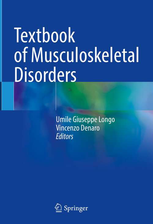 Book cover of Textbook of Musculoskeletal Disorders (1st ed. 2023)