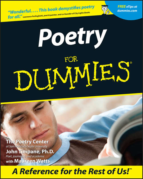 Book cover of Poetry For Dummies (PDF) (For Dummies Ser.)