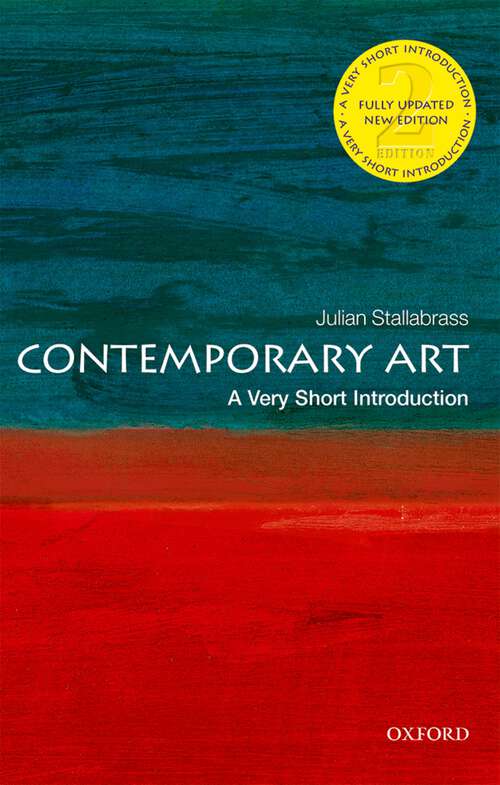 Book cover of Contemporary Art: A Very Short Introduction (Very Short Introductions)