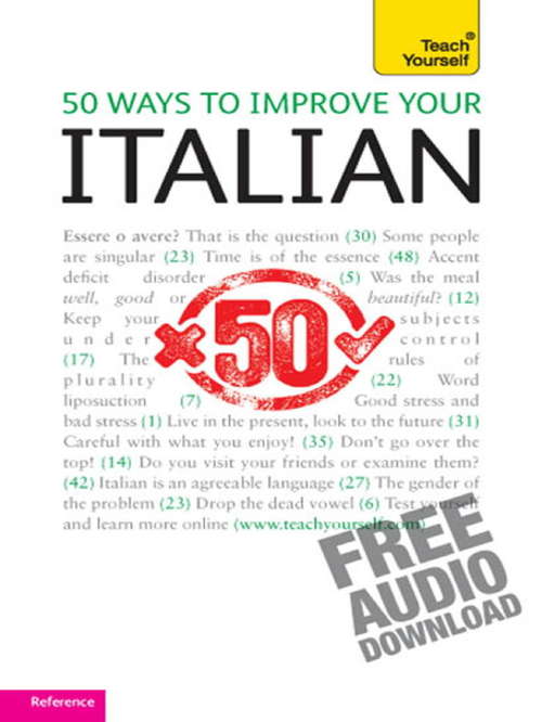 Book cover of 50 Ways to Improve your Italian: 50 Ways To Improve Your Italian (Complete Languages)