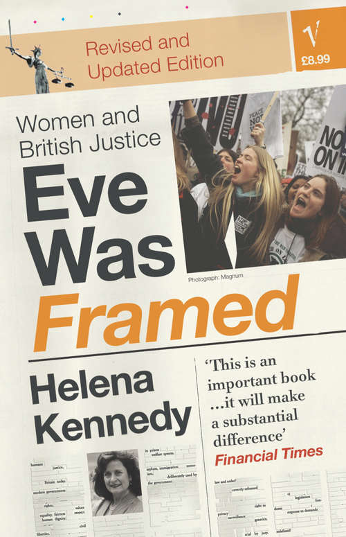 Book cover of Eve Was Framed: Women and British Justice