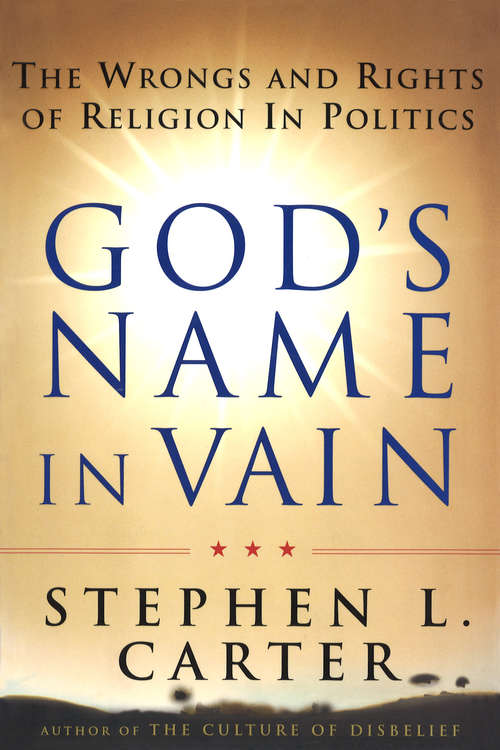 Book cover of God's Name In Vain