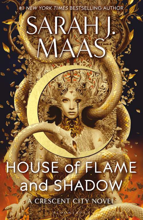 Book cover of House of Flame and Shadow: The MOST-ANTICIPATED fantasy novel of 2024 and the SMOULDERING third instalment in the Crescent City series (Crescent City #3)