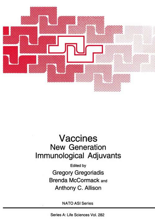 Book cover of Vaccines: New Generation Immunological Adjuvants (1995) (Nato Science Series A: #282)