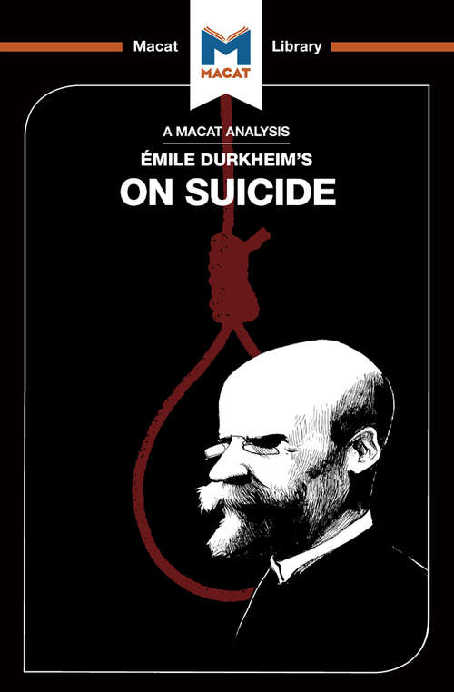 Book cover of On Suicide (The Macat Library)