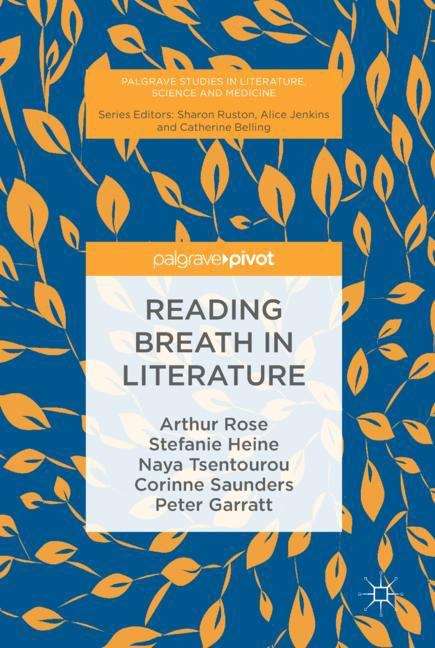 Book cover of Reading Breath in Literature (1st ed. 2019) (Palgrave Studies in Literature, Science and Medicine)