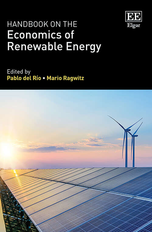 Book cover of Handbook on the Economics of Renewable Energy