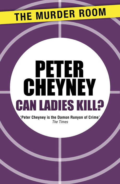 Book cover of Can Ladies Kill? (Lemmy Caution)