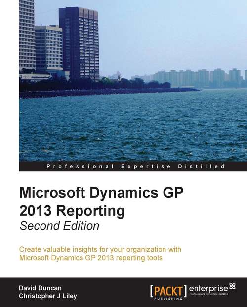 Book cover of Microsoft Dynamics GP 2013 Reporting