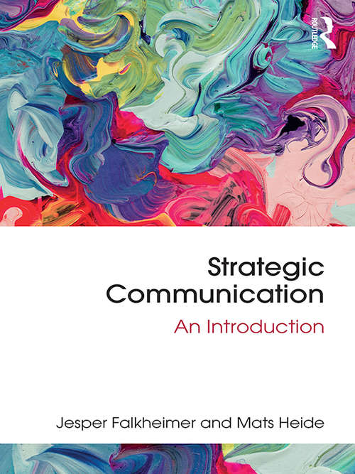 Book cover of Strategic Communication: An Introduction