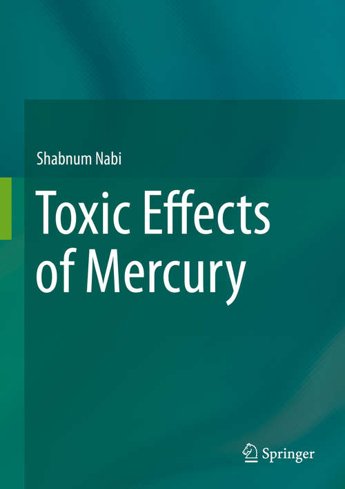 Book cover of Toxic Effects of Mercury (2014)