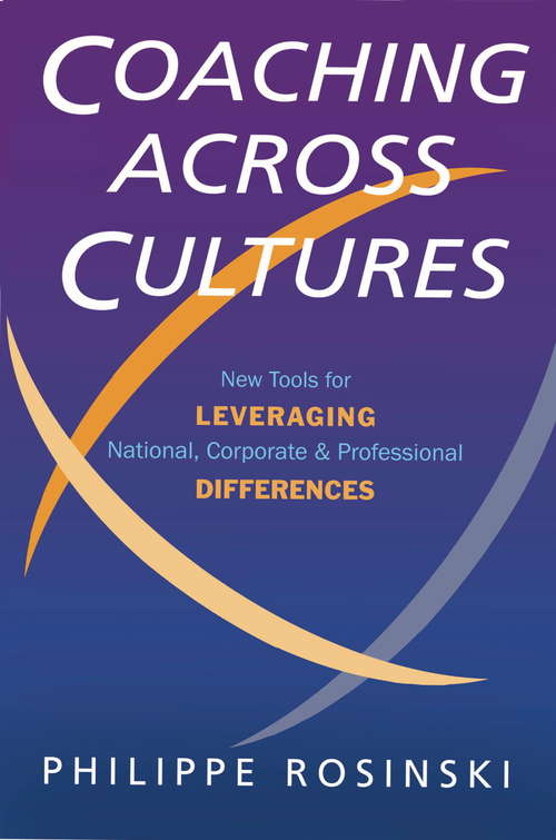 Book cover of Coaching Across Cultures: New Tools for Levereging National, Corporate and Professional Differences