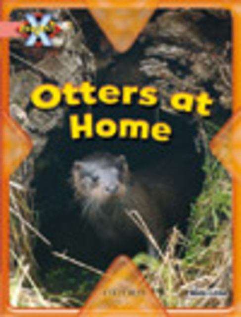 Book cover of Project X, Book Band 1, Pink, My Home: Otters at Home