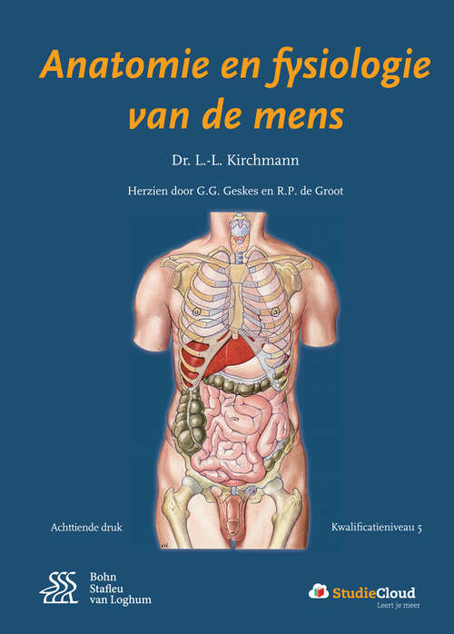 Book cover of Anatomie en fysiologie van de mens (18th ed. 2015)