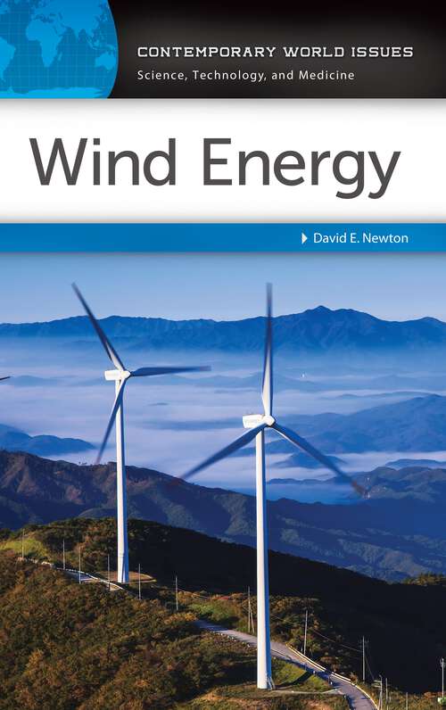 Book cover of Wind Energy: A Reference Handbook (Contemporary World Issues)