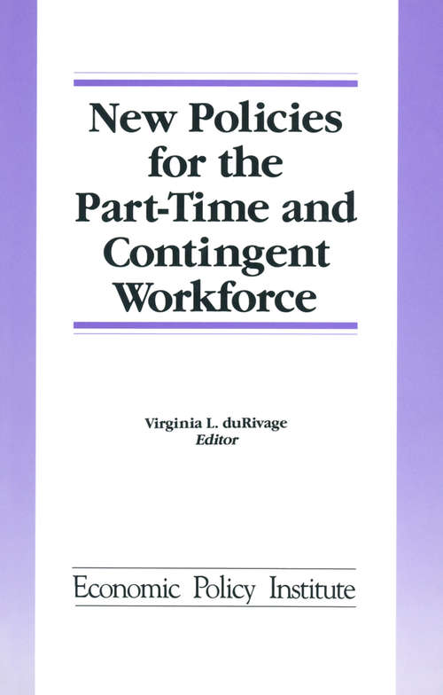 Book cover of New Policies for the Part-time and Contingent Workforce