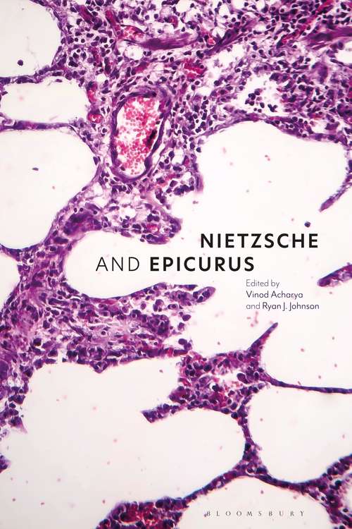 Book cover of Nietzsche and Epicurus
