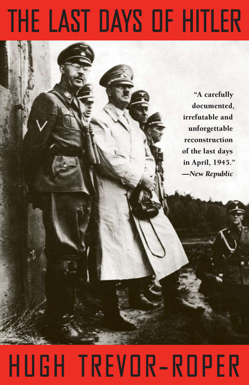 Book cover of The Last Days of Hitler (5)