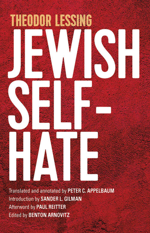 Book cover of Jewish Self-Hate